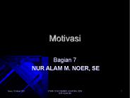 Motivasi
