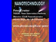 AFM applied to nanoelectronics: the Grutter research group