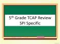5th Grade TCAP Review PowerPoint PPT Presentation