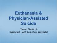 Euthanasia
