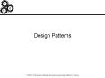 Design Patterns PowerPoint PPT Presentation