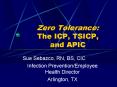 Zero Tolerance: The ICP, TSICP, and APIC PowerPoint PPT Presentation
