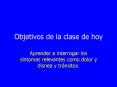 Objetivos de la clase de hoy PowerPoint PPT Presentation