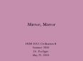 Mirror, Mirror PowerPoint PPT Presentation