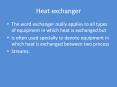 Heat exchanger PowerPoint PPT Presentation
