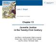 Chapter 13  Juvenile Justice in the Twenty-First Century PowerPoint PPT Presentation