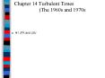 Chapter 14 Turbulent Times           (The 1960s and 1970s PowerPoint PPT Presentation