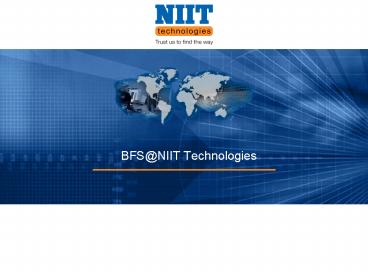 BFS@NIIT Technologies