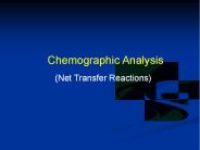 Chemographic Analysis