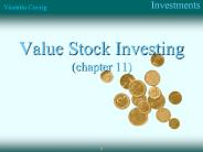 Value Stock Investing