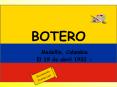 BOTERO PowerPoint PPT Presentation