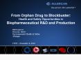 From Orphan Drug to Blockbuster: Health and Safety Opportunities in Biopharmaceutical R PowerPoint PPT Presentation
