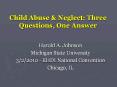 Child Abuse PowerPoint PPT Presentation