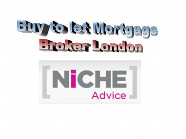 Buy to let mortgage