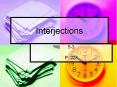 Interjections PowerPoint PPT Presentation