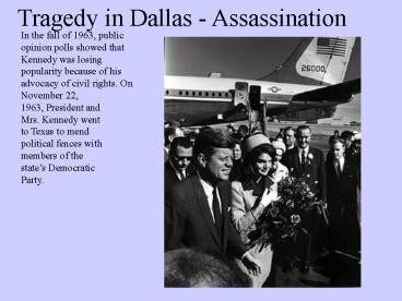 Kennedy Assassination