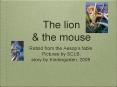 The lion PowerPoint PPT Presentation