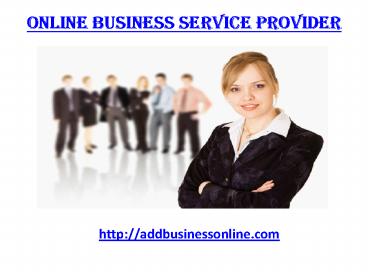 Online  Business Service Provider