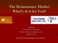 The Reinsurance Market What PowerPoint PPT Presentation