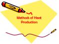 Methods of Heat Production PowerPoint PPT Presentation