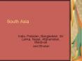 South Asia PowerPoint PPT Presentation