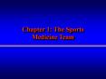 Chapter 1: The Sports Medicine Team PowerPoint PPT Presentation