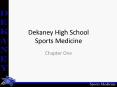 Dekaney High School Sports Medicine PowerPoint PPT Presentation