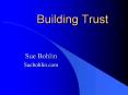 Building Trust PowerPoint PPT Presentation