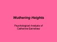Wuthering Heights PowerPoint PPT Presentation