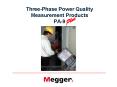 Three-Phase Power Quality Measurement Products PA-9 PowerPoint PPT Presentation