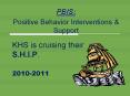 PBIS: Positive Behavior Interventions PowerPoint PPT Presentation