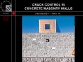CRACK CONTROL IN CONCRETE MASONRY WALLS PowerPoint PPT Presentation