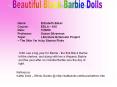 Beautiful Black Barbie Dolls PowerPoint PPT Presentation