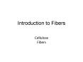 Introduction to Fibers PowerPoint PPT Presentation
