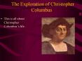 The Exploration of Christopher  Columbus PowerPoint PPT Presentation