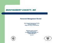 MONTGOMERY COUNTY, MD