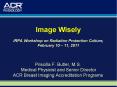 Image Wisely IRPA Workshop on Radiation Protection Culture, February 10  PowerPoint PPT Presentation