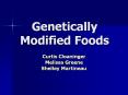Genetically Modified Foods PowerPoint PPT Presentation