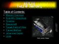 TABLE OF CONTENTS PowerPoint PPT Presentation