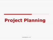 Project Planning
