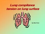 Lung compliance