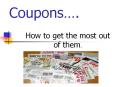 Coupons PowerPoint PPT Presentation