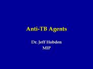 Anti-TB Agents