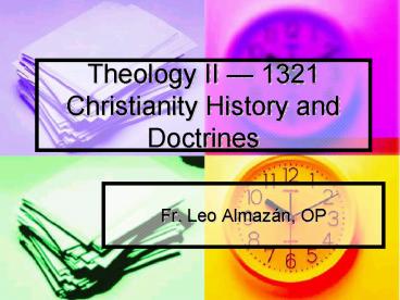 Theology II 