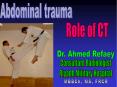 Abdominal trauma PowerPoint PPT Presentation