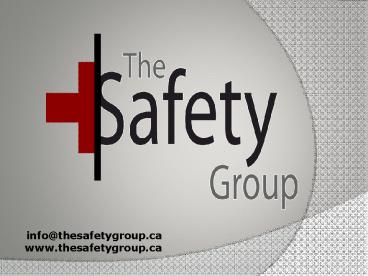 The Safety Group in Services