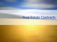 Real Estate Contracts PowerPoint PPT Presentation