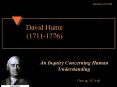 David Hume (1711-1776) PowerPoint PPT Presentation