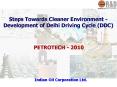 Steps Towards Cleaner Environment - Development of Delhi Driving Cycle (DDC) PowerPoint PPT Presentation