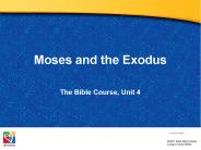 Moses and the Exodus
